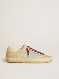 Super-Star in suede and nubuck with leather star and heel tab